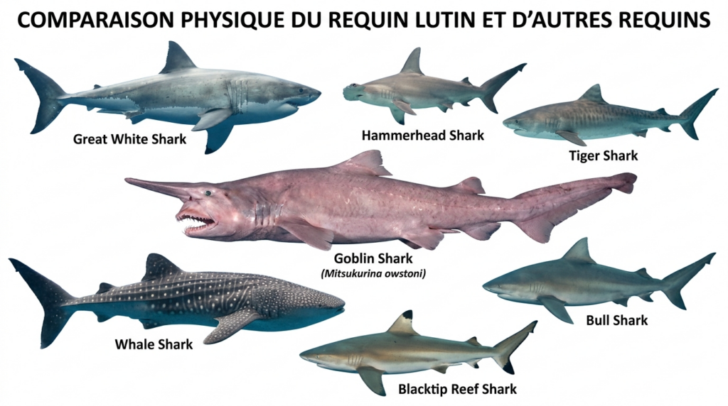requin lutin différence avec les autre requins
